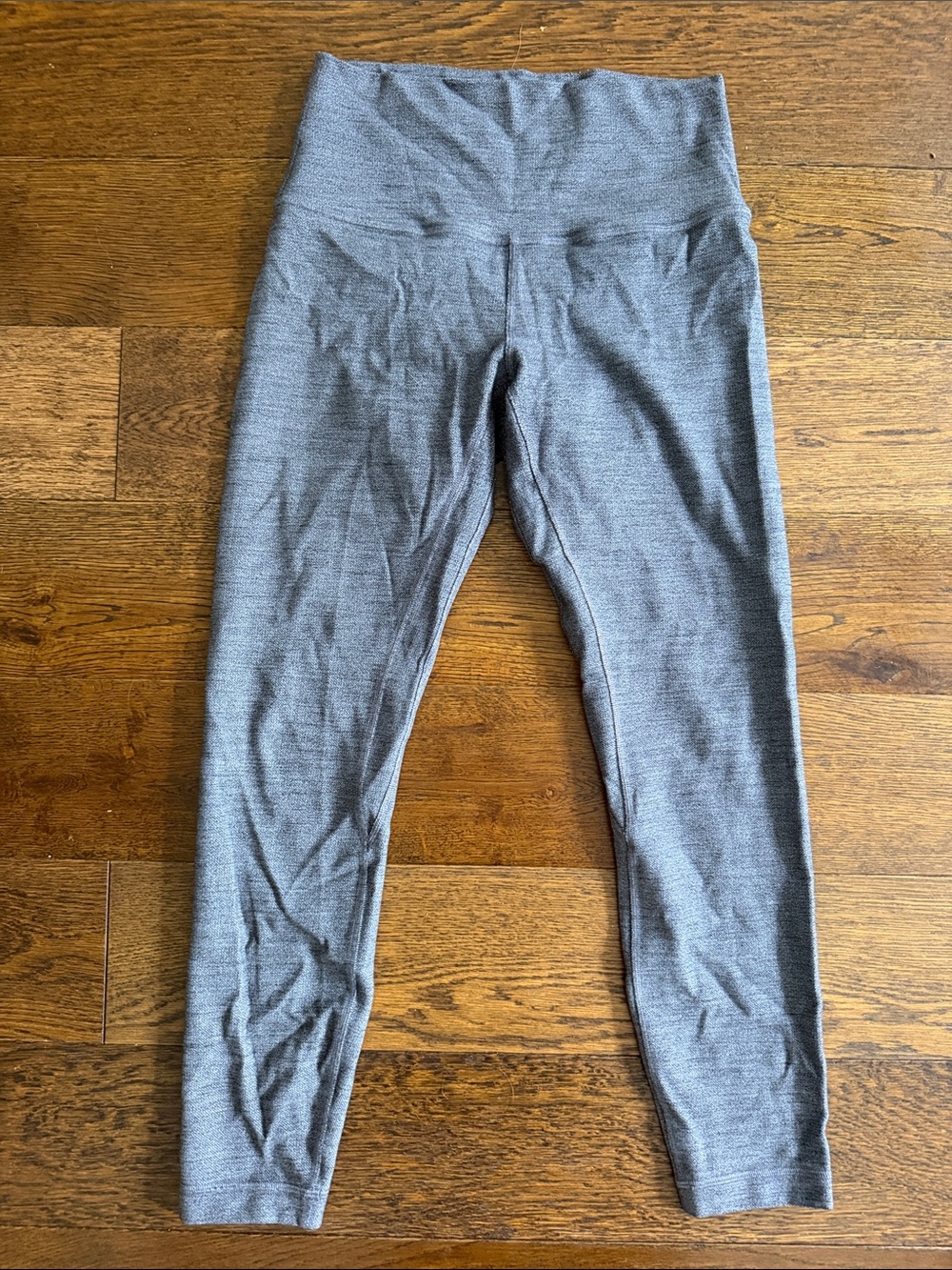 lululemon athletica Gray High-Waist Stretch Leggings